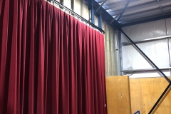 CCCS Southwest Church FOH curtain & track