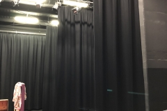 School Performing Arts Centre  black wool legs