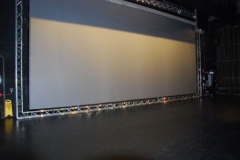 Pilbeam Theatre Rear Projection Screen 1